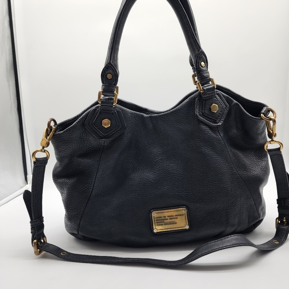 Marc By Marc Jacobs Classic Q Fran Hobo Black Leather Bag - Picture 7 of 16